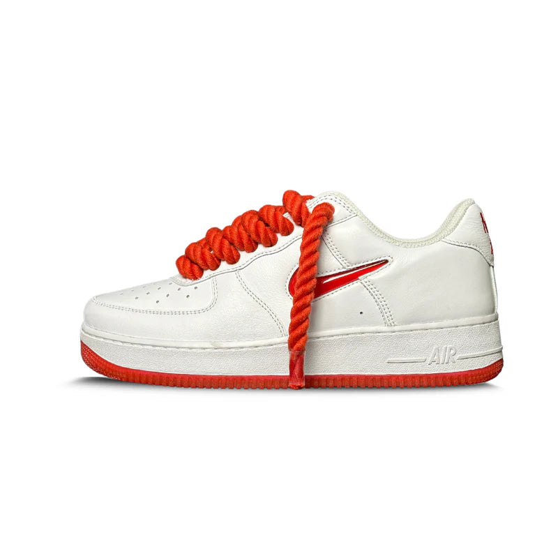Nike Air Force 1 Low UNIVERSITY RED ROPE