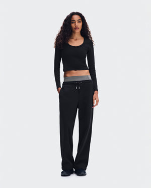 All-Day Ribbed Long-T - Womens