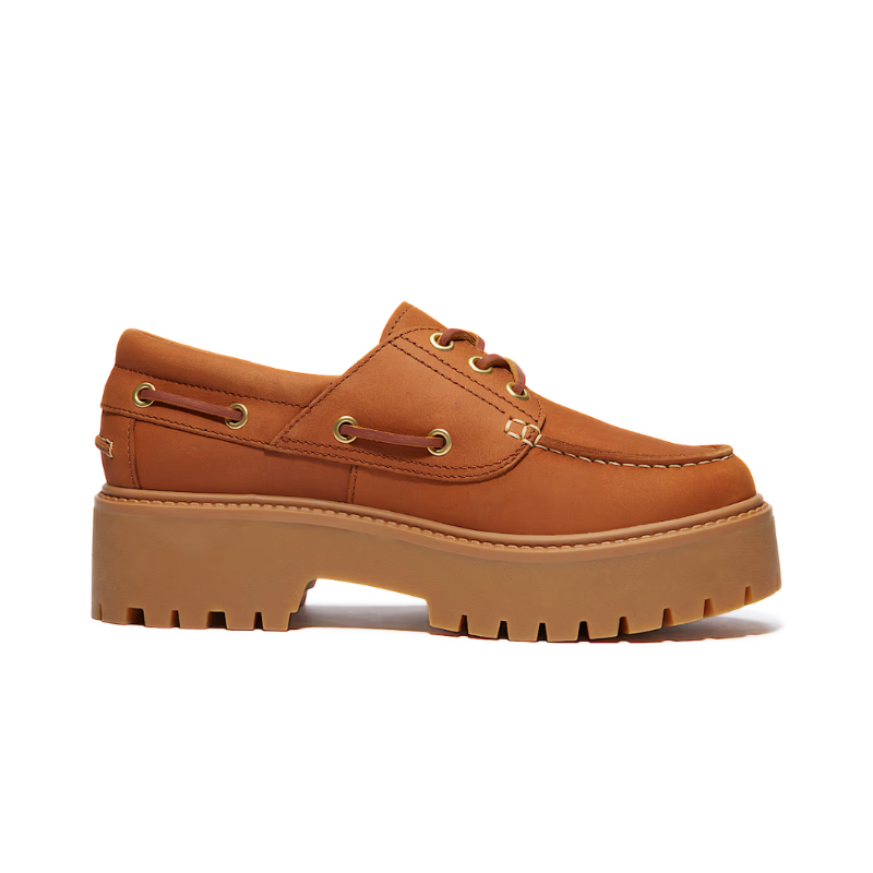 Timberland Stone Street Platform Boat Rust Nubuck (W)