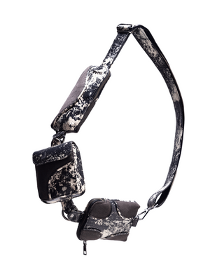 Muddled Cargo Crossbody Belt - Rusted Grain - Fetti