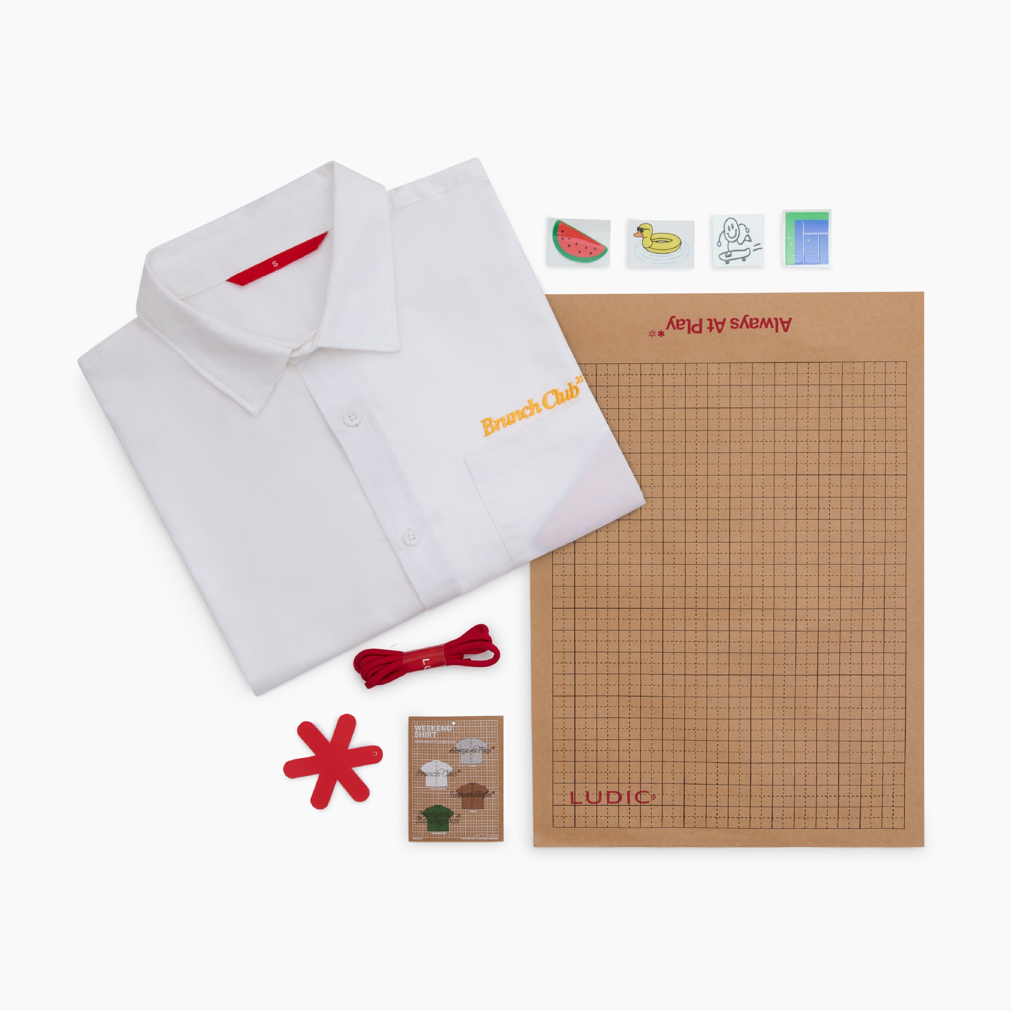 Ludic Canary Melon Weekend Shirt