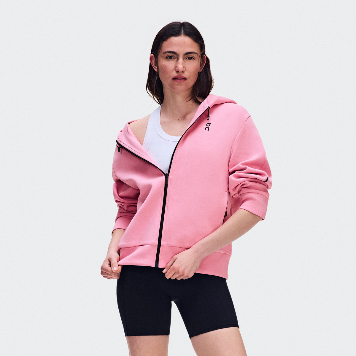 Focus Tech Zip Hoodie - Womens