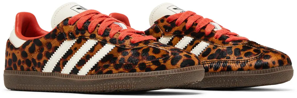 Adidas Samba Og Preloved Red Leopard (Women'S)