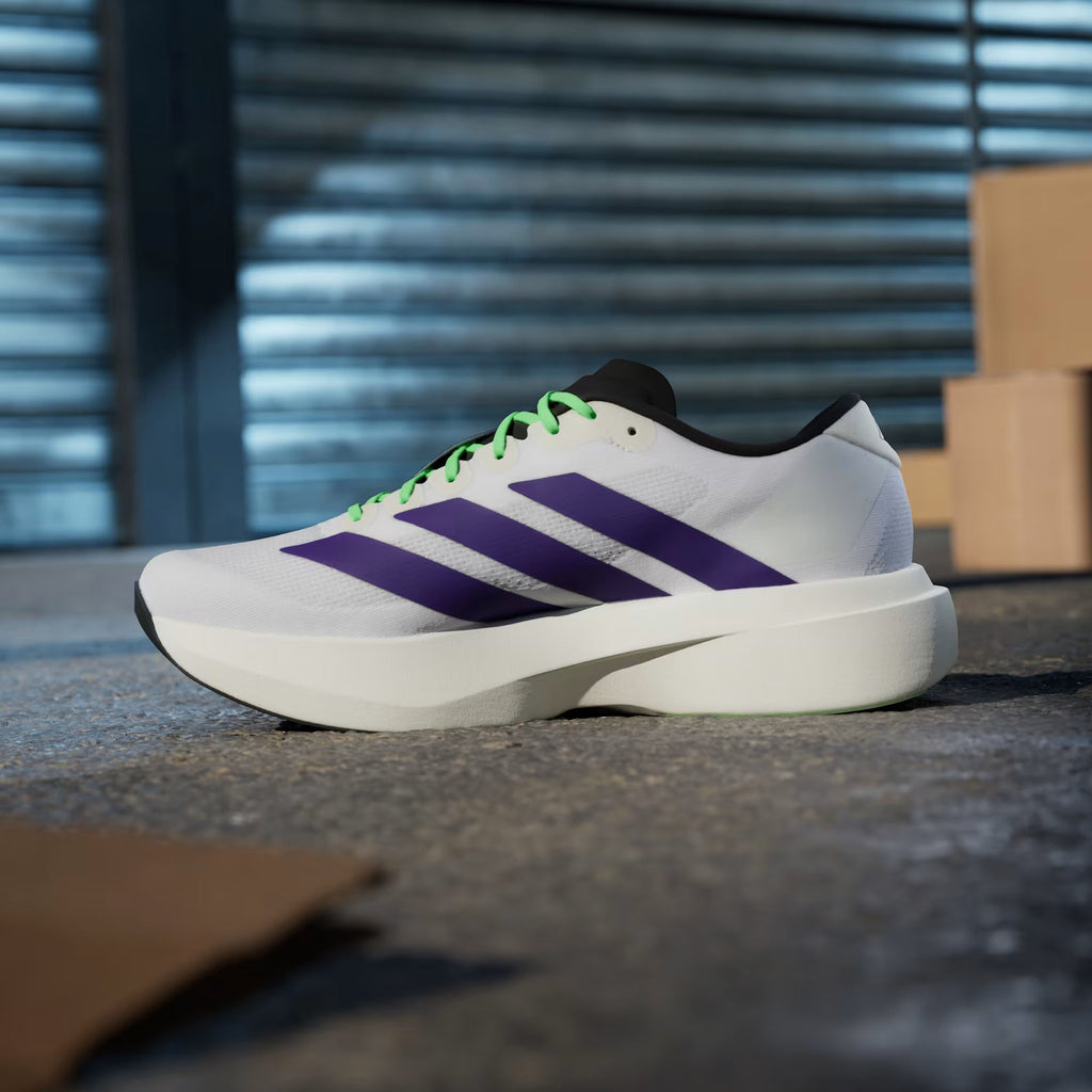 adidas Adizero Evo SL White University Purple Burst