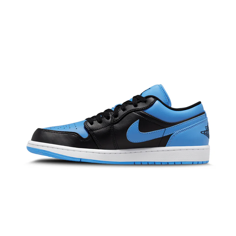 Air Jordan 1 Low Black University Blue