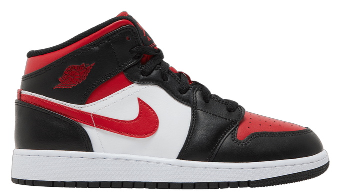 Air Jordan 1 Mid GS Fire Red