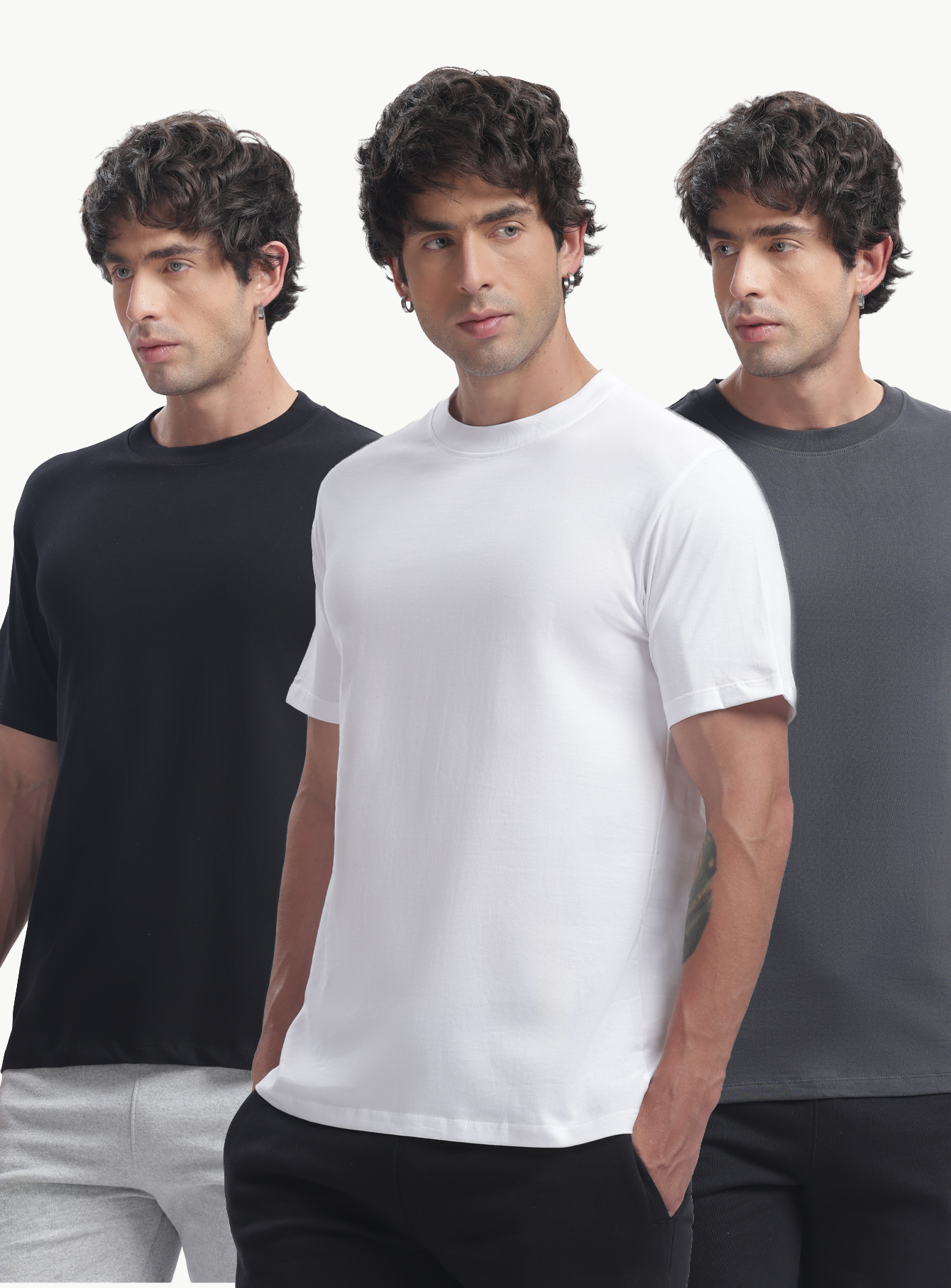 Evergreen Combo - Pack of 3 Tshirts