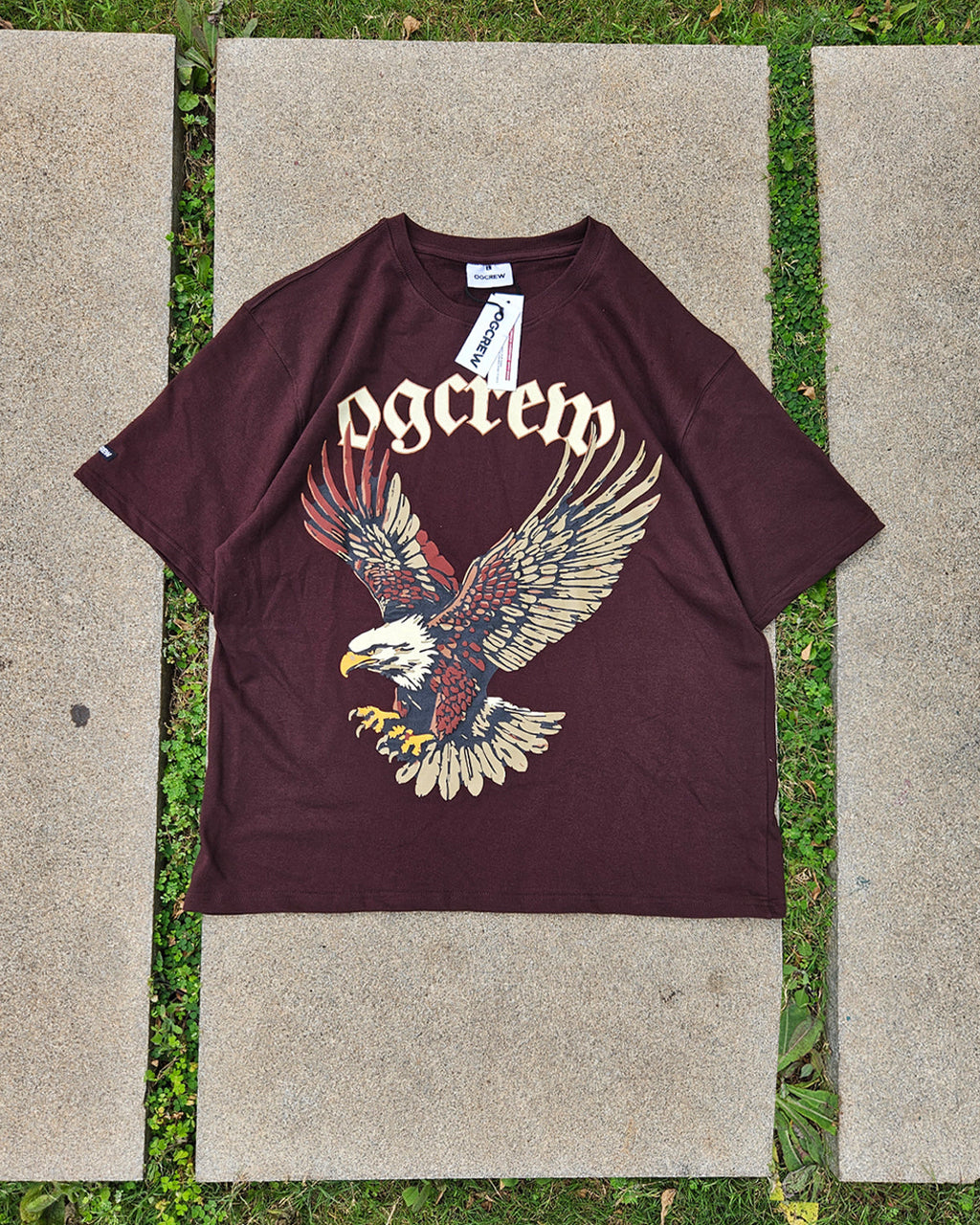 MOCHA BROWN EAGLE T-SHIRT