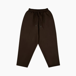 Ludic Bark Brown Cotton Blend Core Joggers