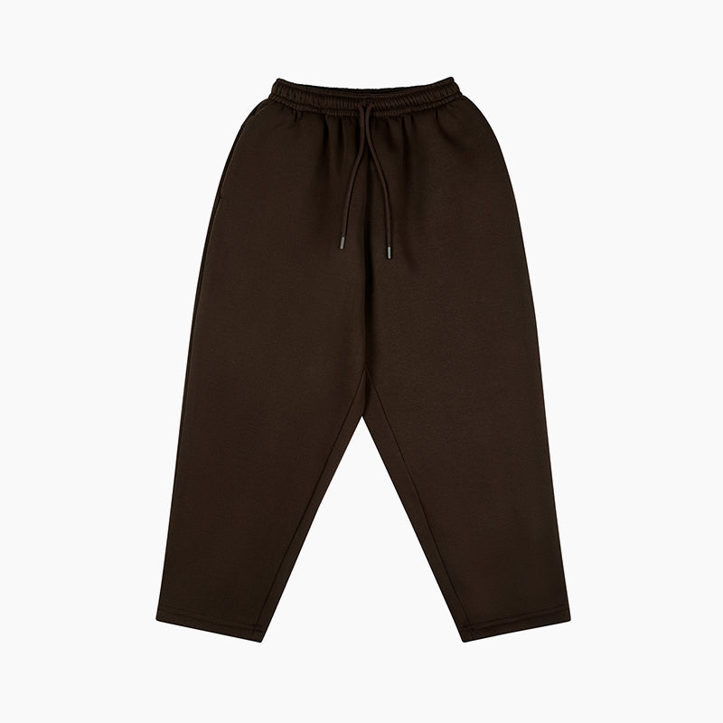 Ludic Bark Brown Cotton Blend Core Joggers