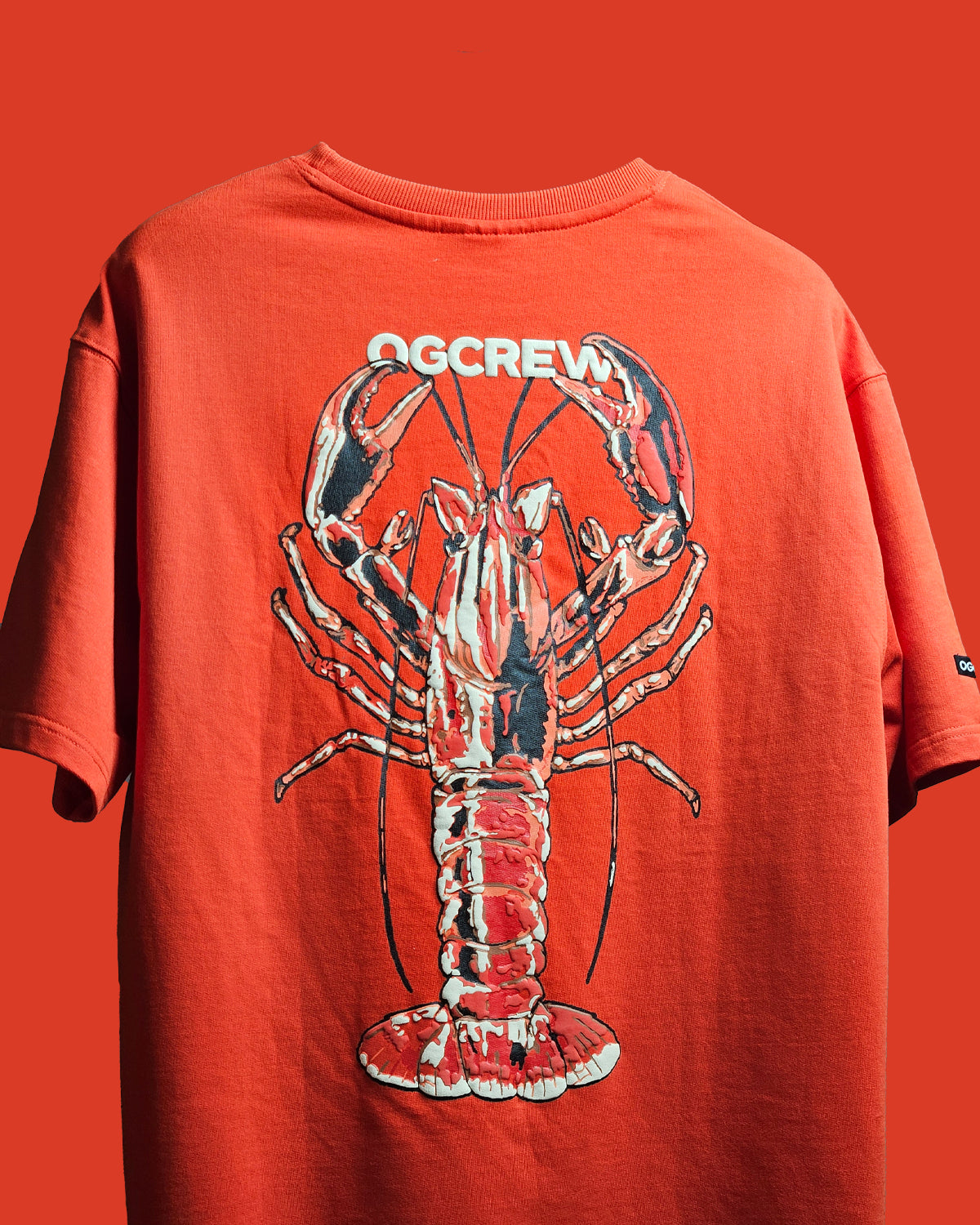 ORANGE LOBSTERS T-SHIRT