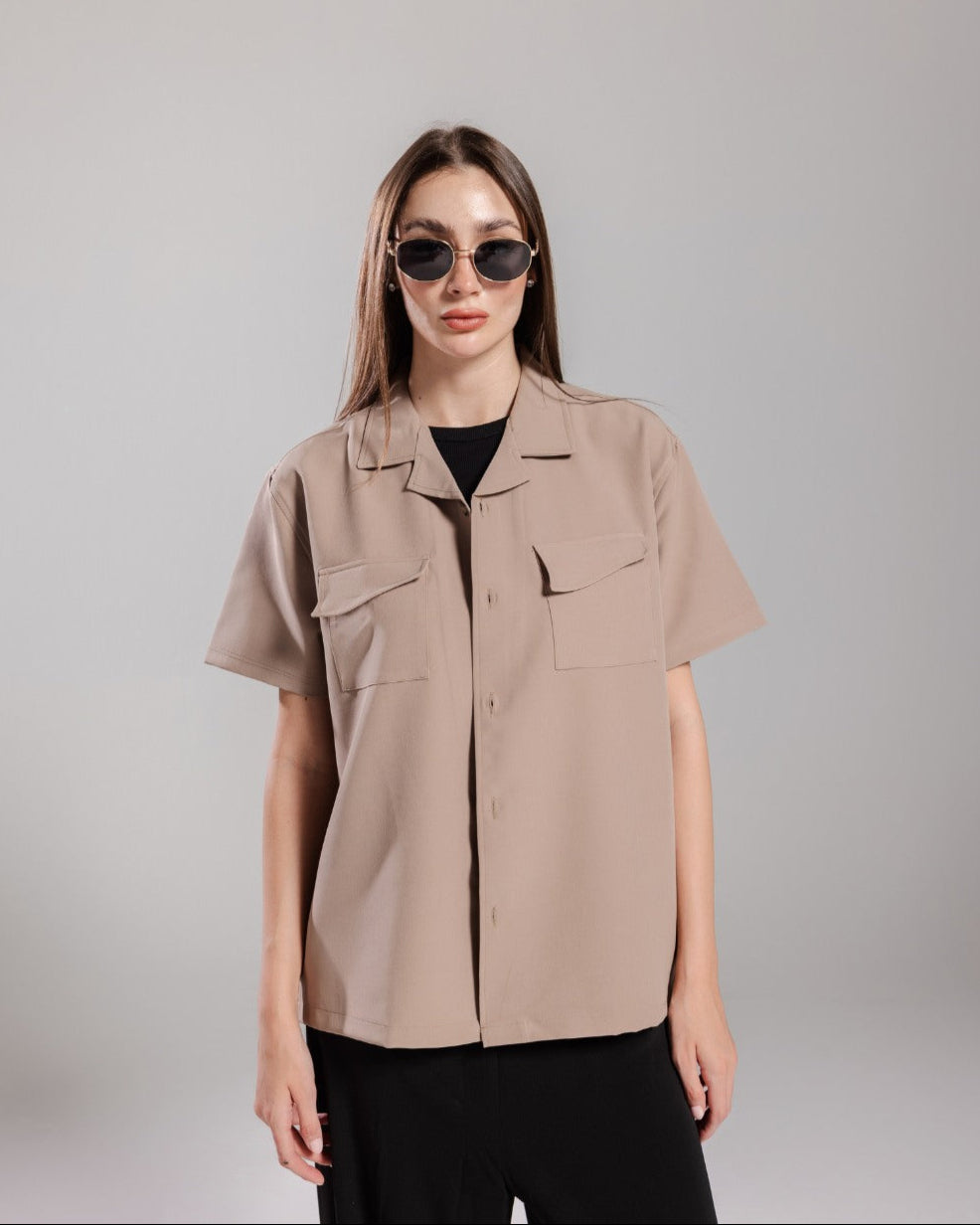 Bowling Shirt - Khaaki
