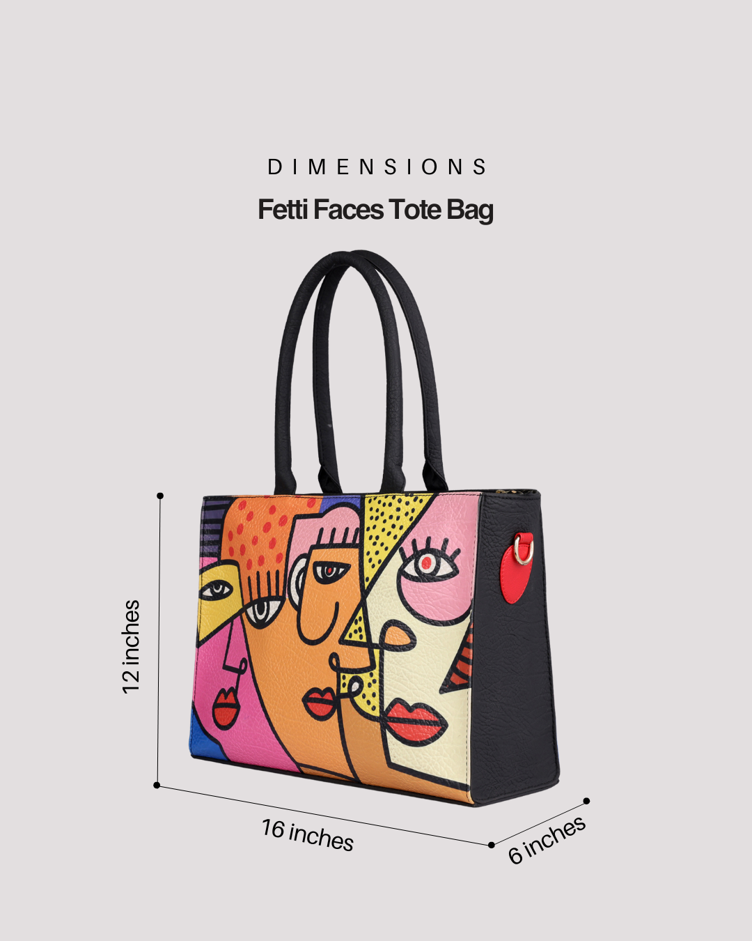 Fetti Faces Tote Bag OG - Fetti