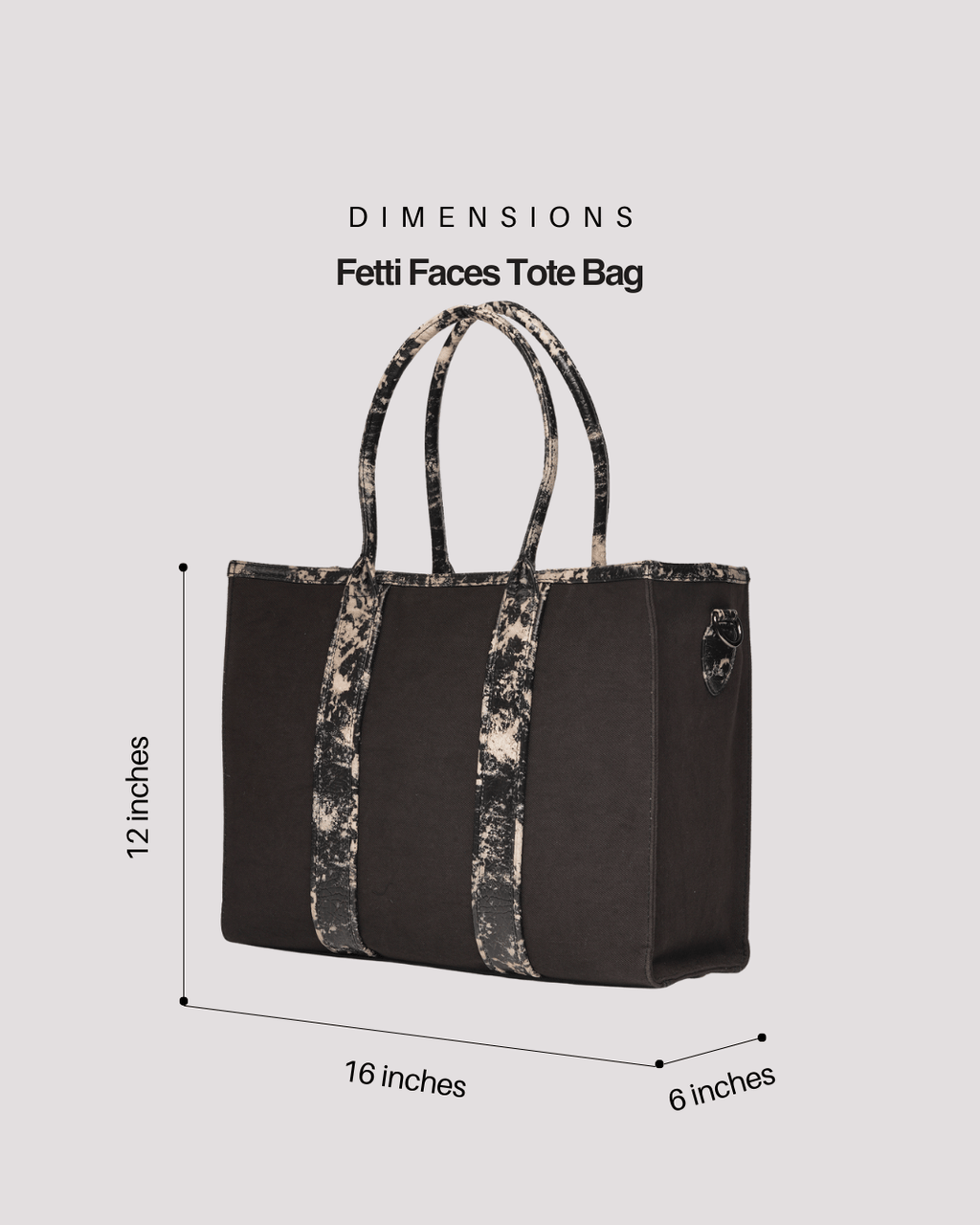 The Fetti Large Tote Bag - Fetti