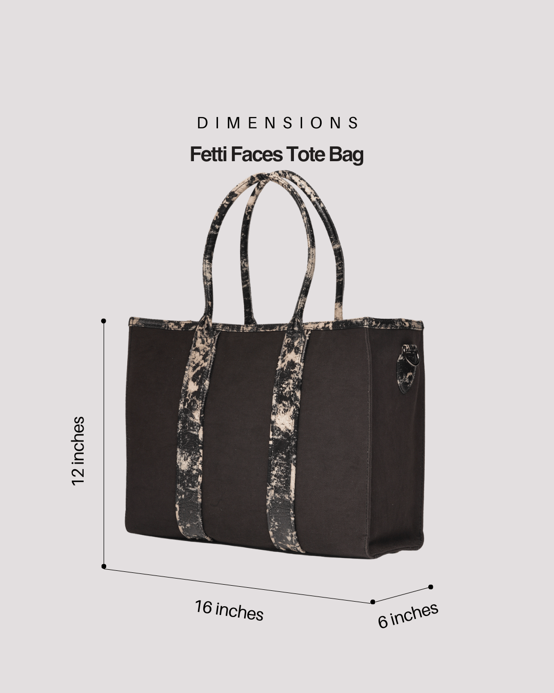 The Fetti Large Tote Bag - Fetti