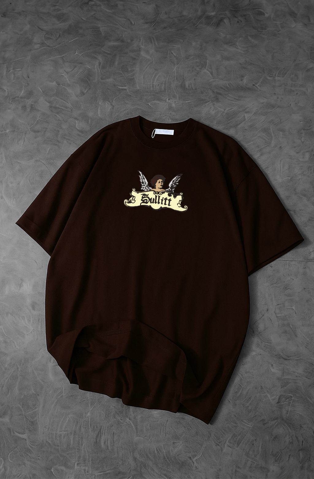 Dark Brown Angel Tee