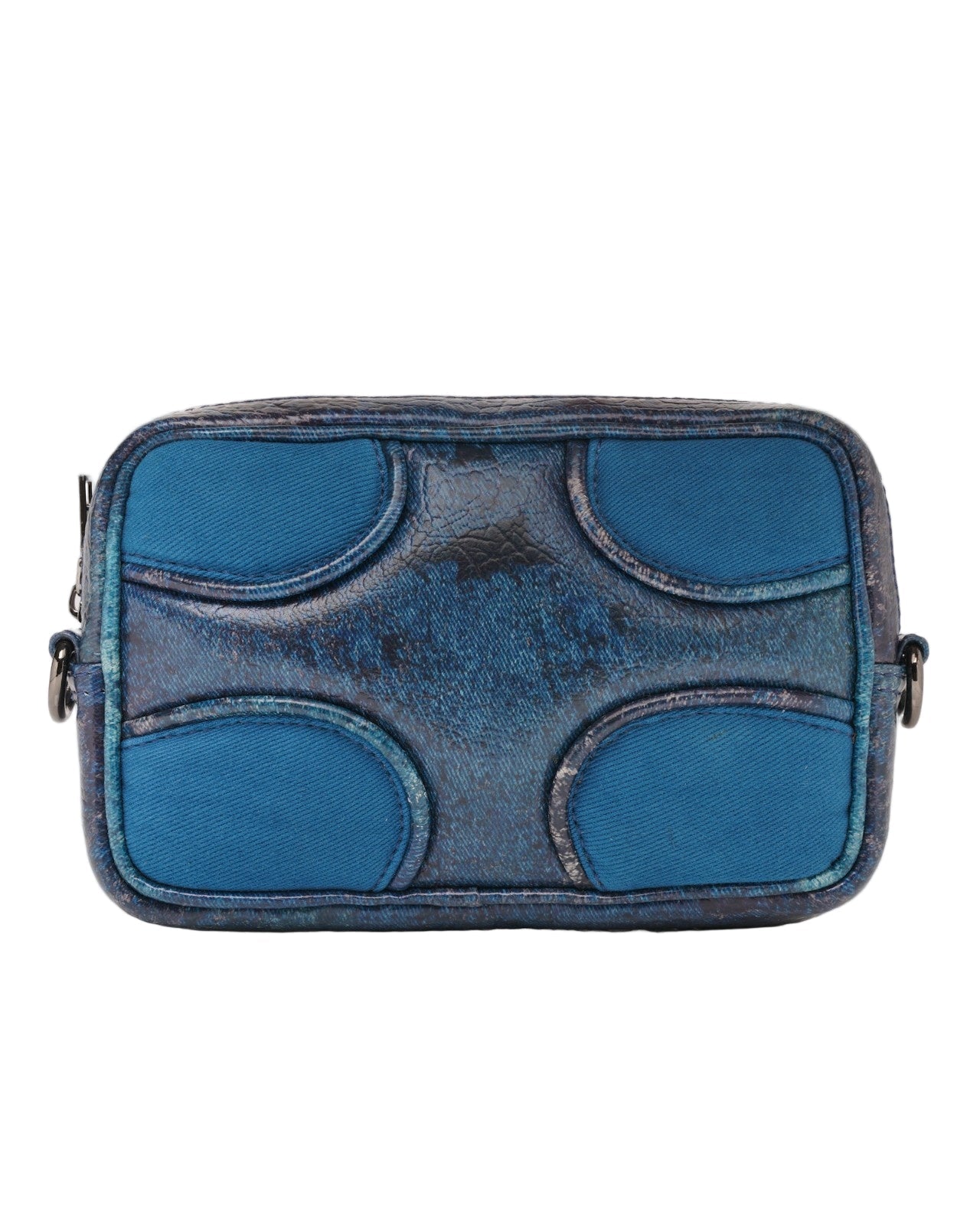 Muddled Unisex Sling Bag - Cracked Indigo - Fetti