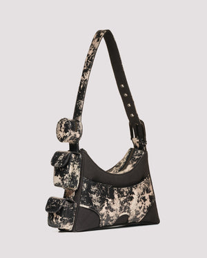 Muddled 3 Pocket Cargo Bag (Small) - Rusted Grain - Fetti