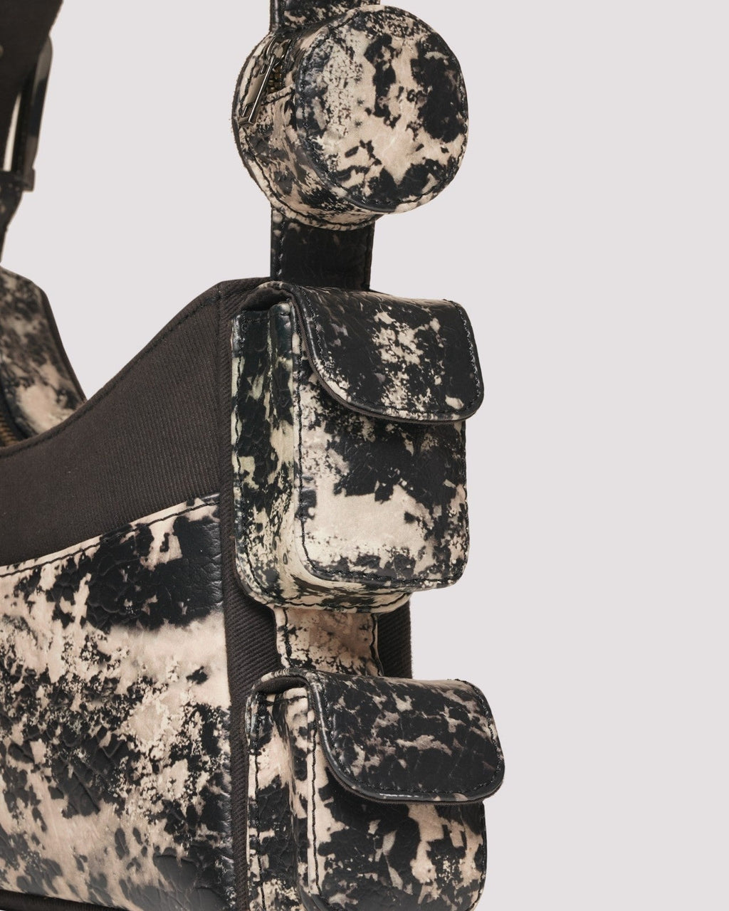 Muddled 3 Pocket Cargo Bag (Small) - Rusted Grain - Fetti