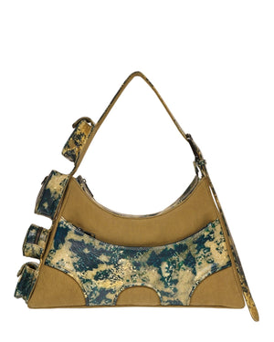 Muddled Cargo Bag - 4 Pocket Oxidised Olive - Fetti