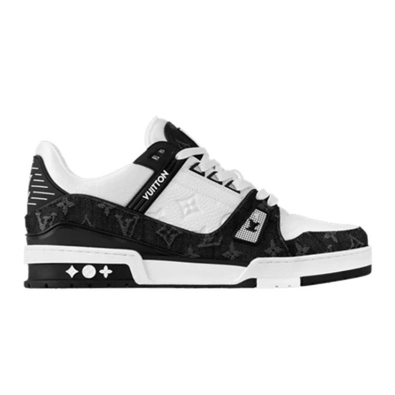 Louis Vuitton Lv Trainer White Black