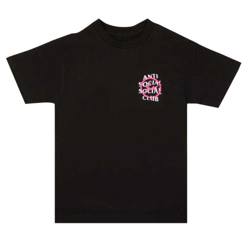 Anti Social Social Club FW19 Fragment Pink Bolt Tee