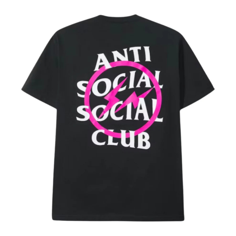 Anti Social Social Club FW19 Fragment Pink Bolt Tee