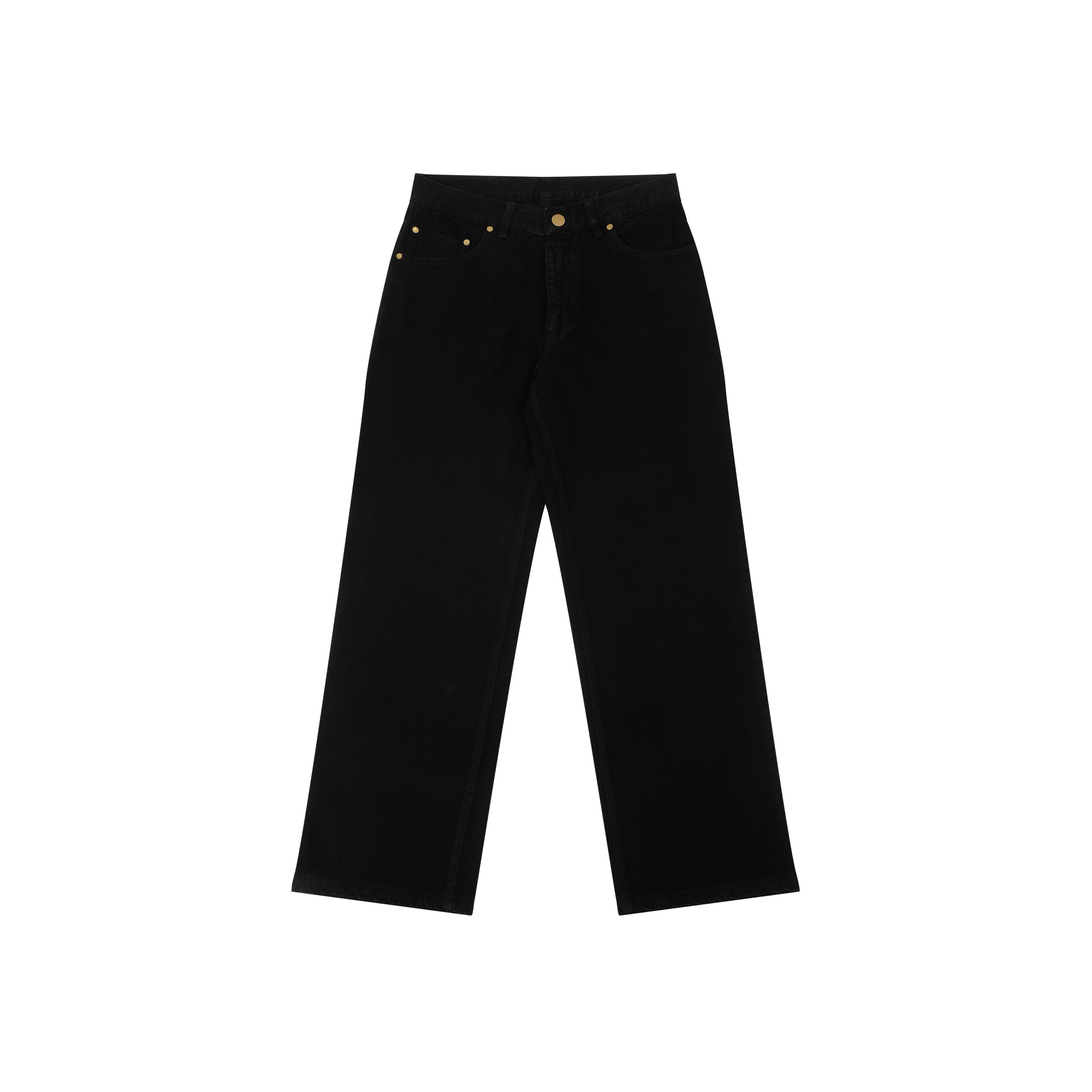 CLASSIC BLACK DENIM WOMEN'S JEANS