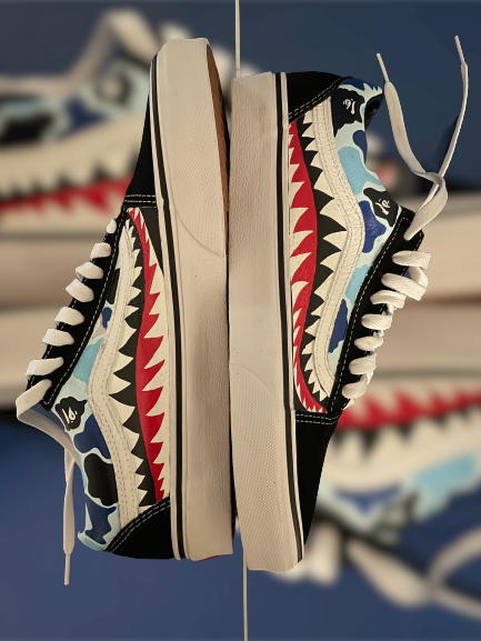SHARK TEETH VANS