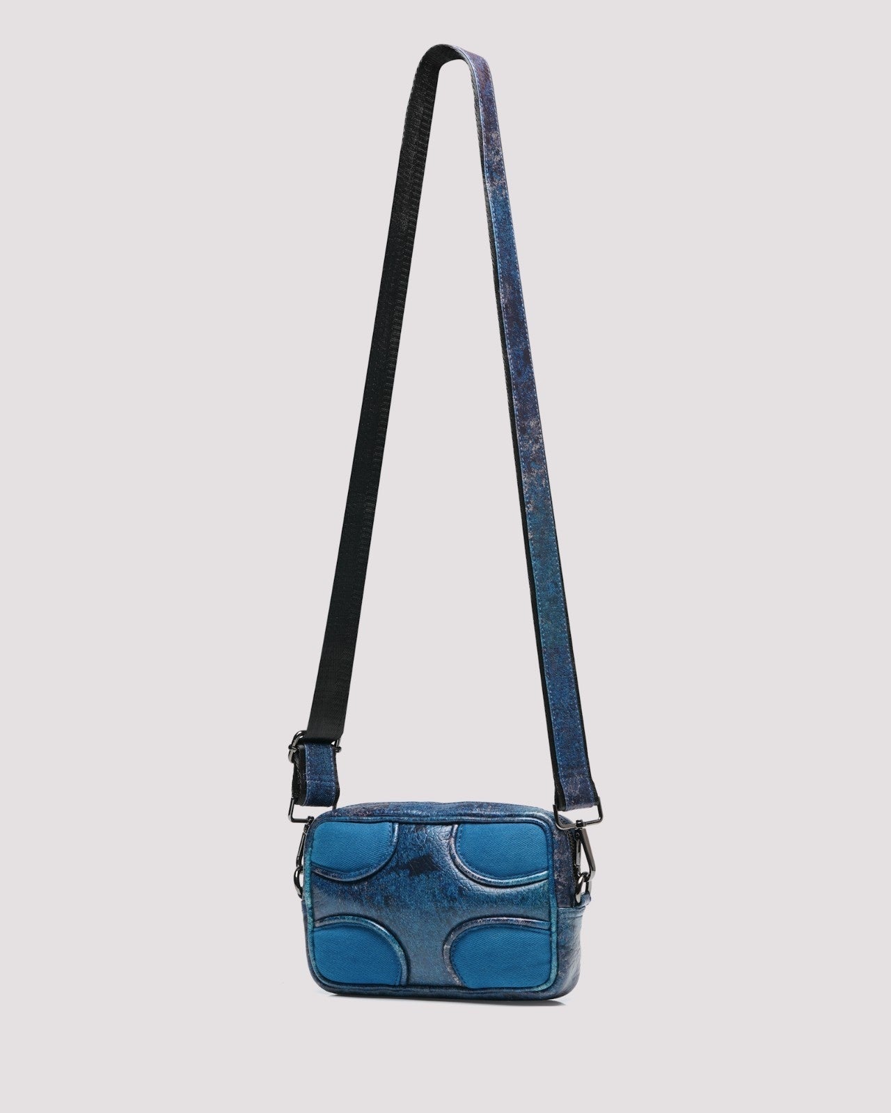 Muddled Unisex Sling Bag - Cracked Indigo - Fetti