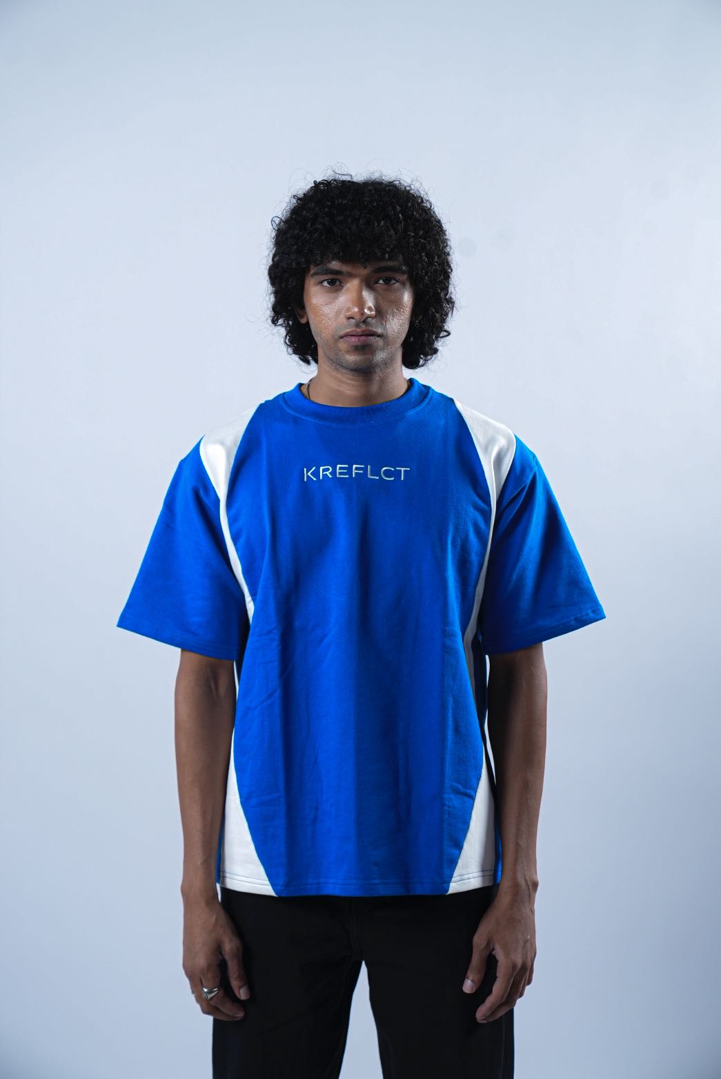 SPLITS TEE - BLUE