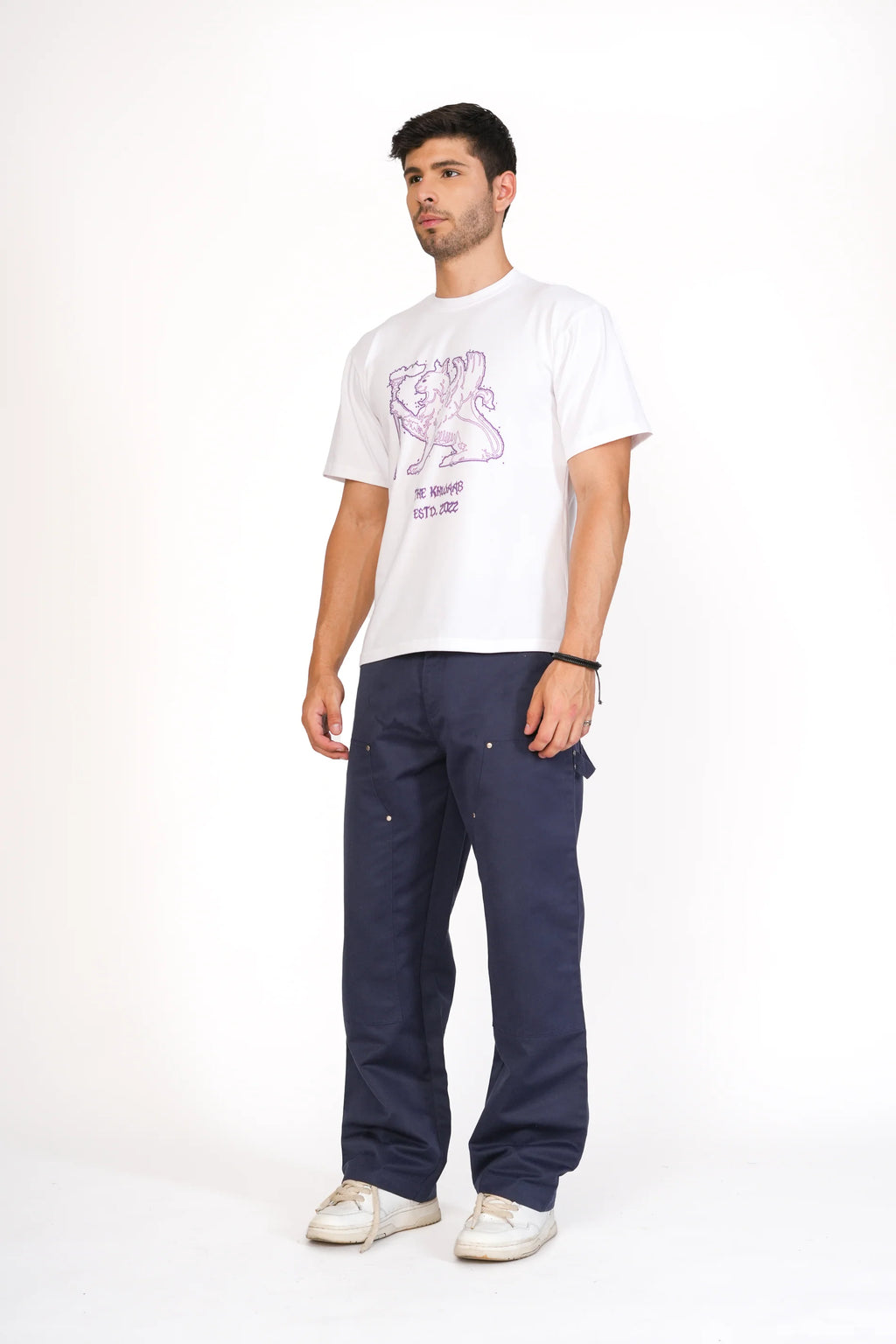 Navy Carpenter Pants