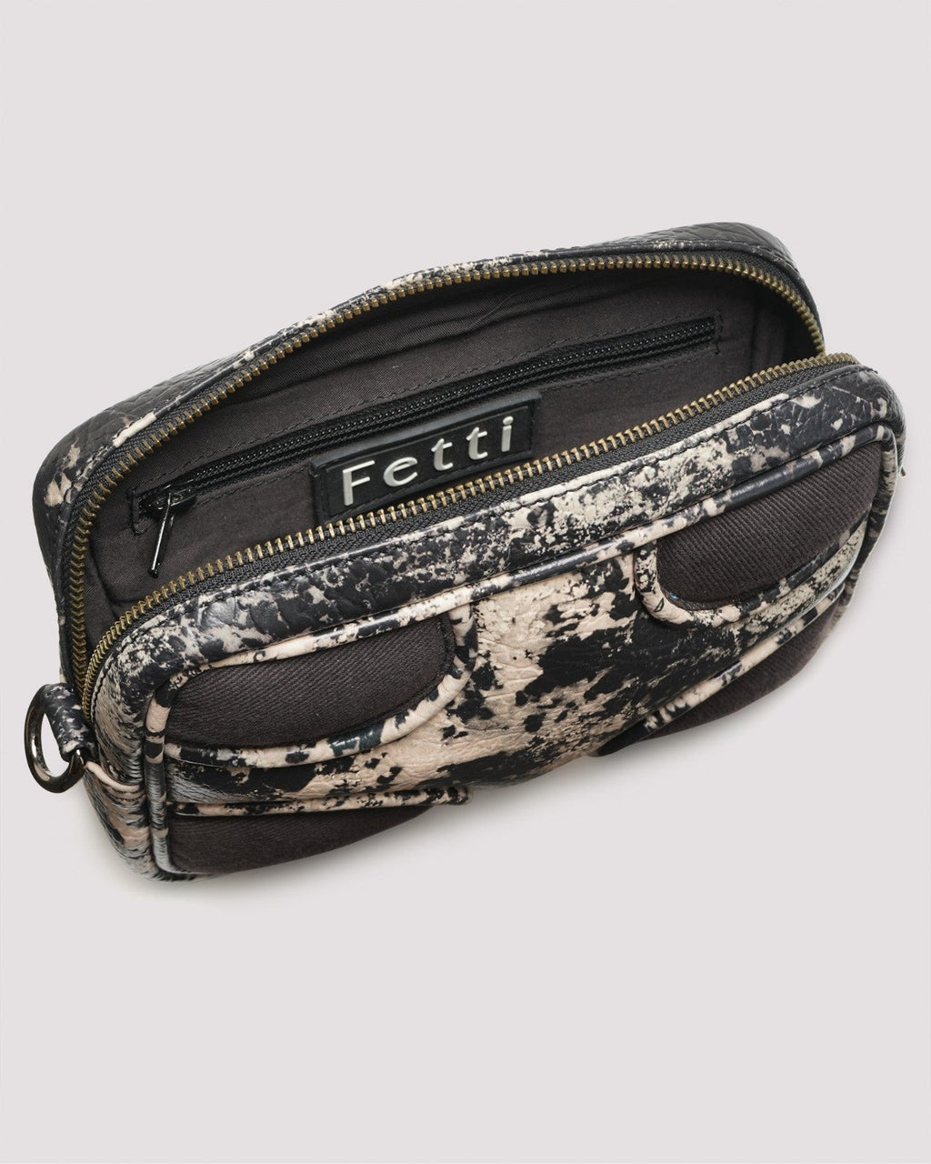 Muddled Unisex Sling Bag - Rusted Grain - Fetti