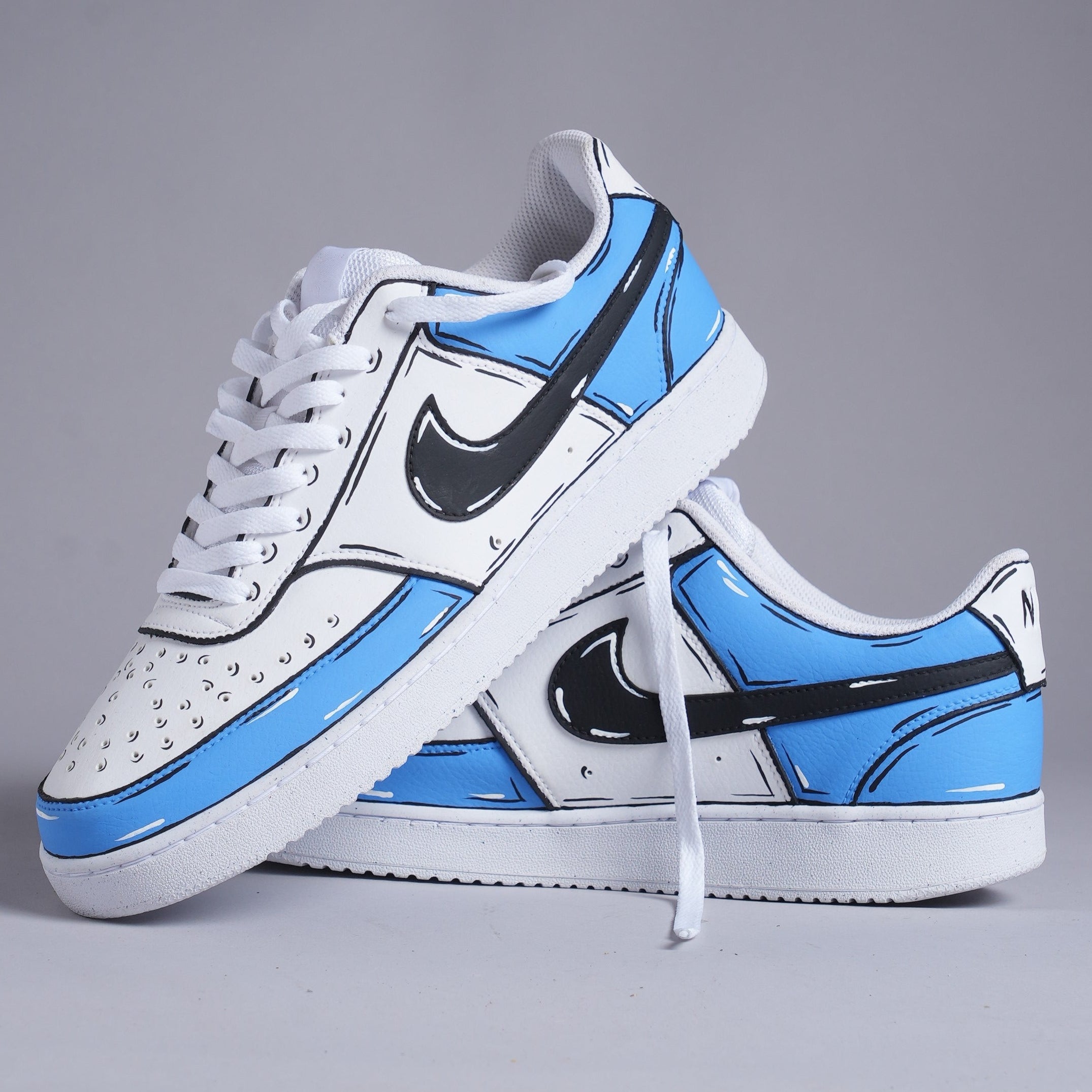 BLUE COMICBOOK COURTVISION