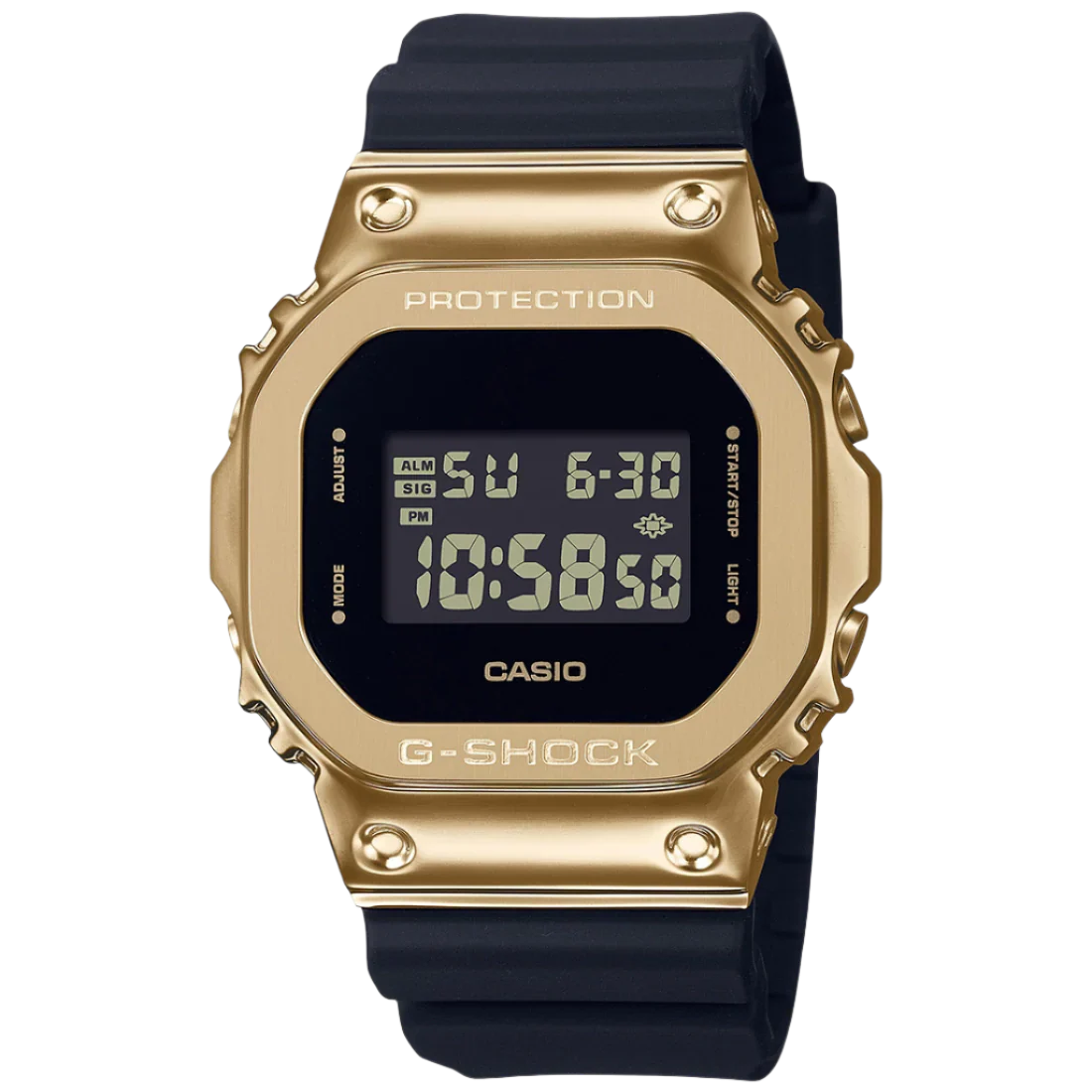 G-Shock Black Gold Digital Watch