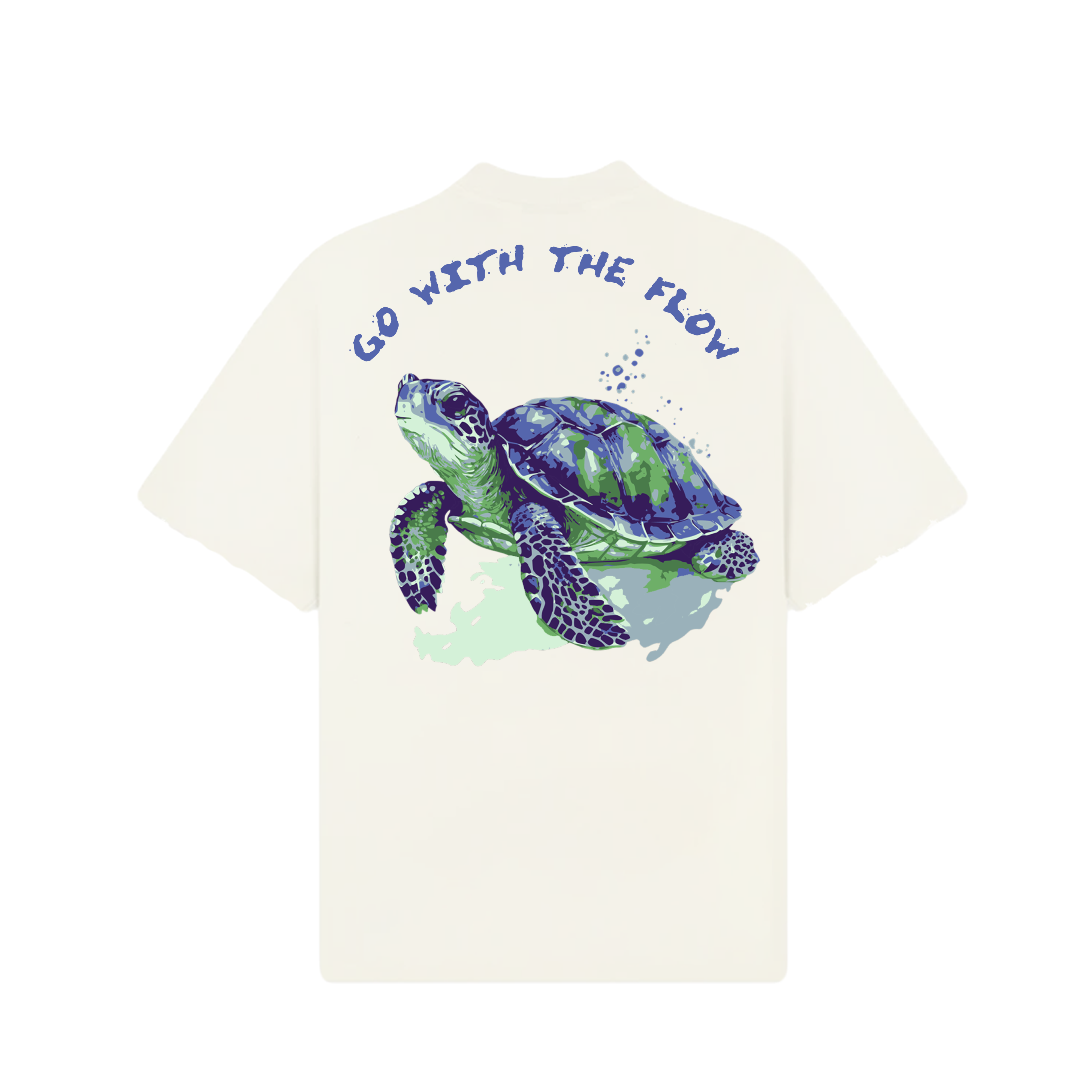 Go with the flow puff t-shirt