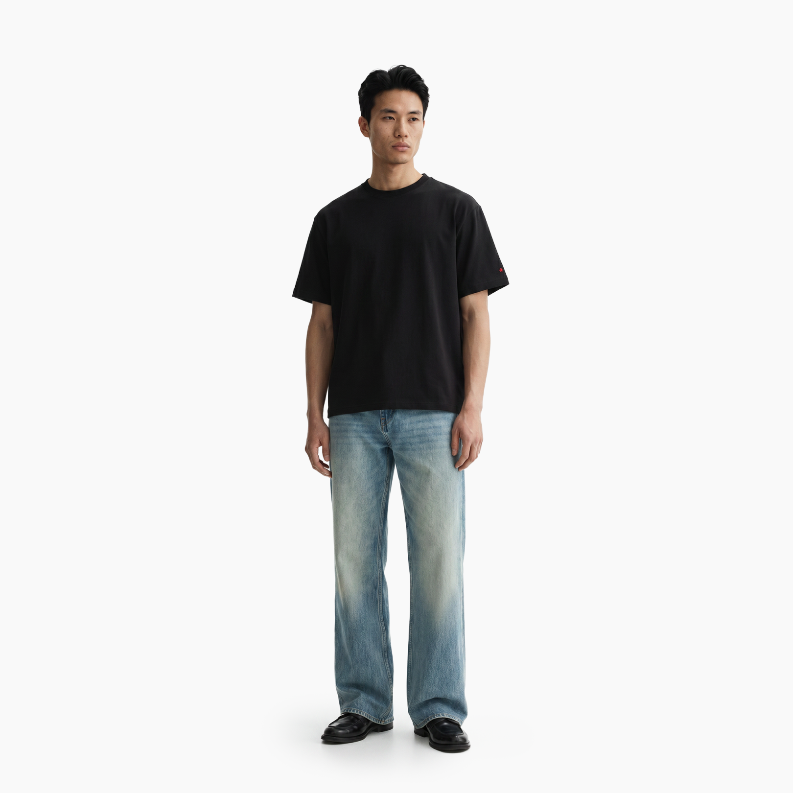 Ludic Classic Black Core T Cotton T-shirt