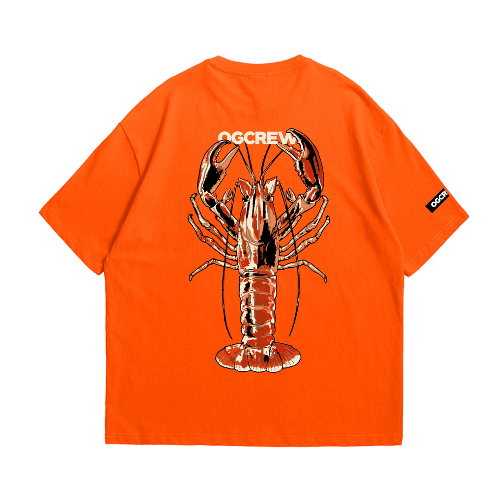 ORANGE LOBSTERS T-SHIRT