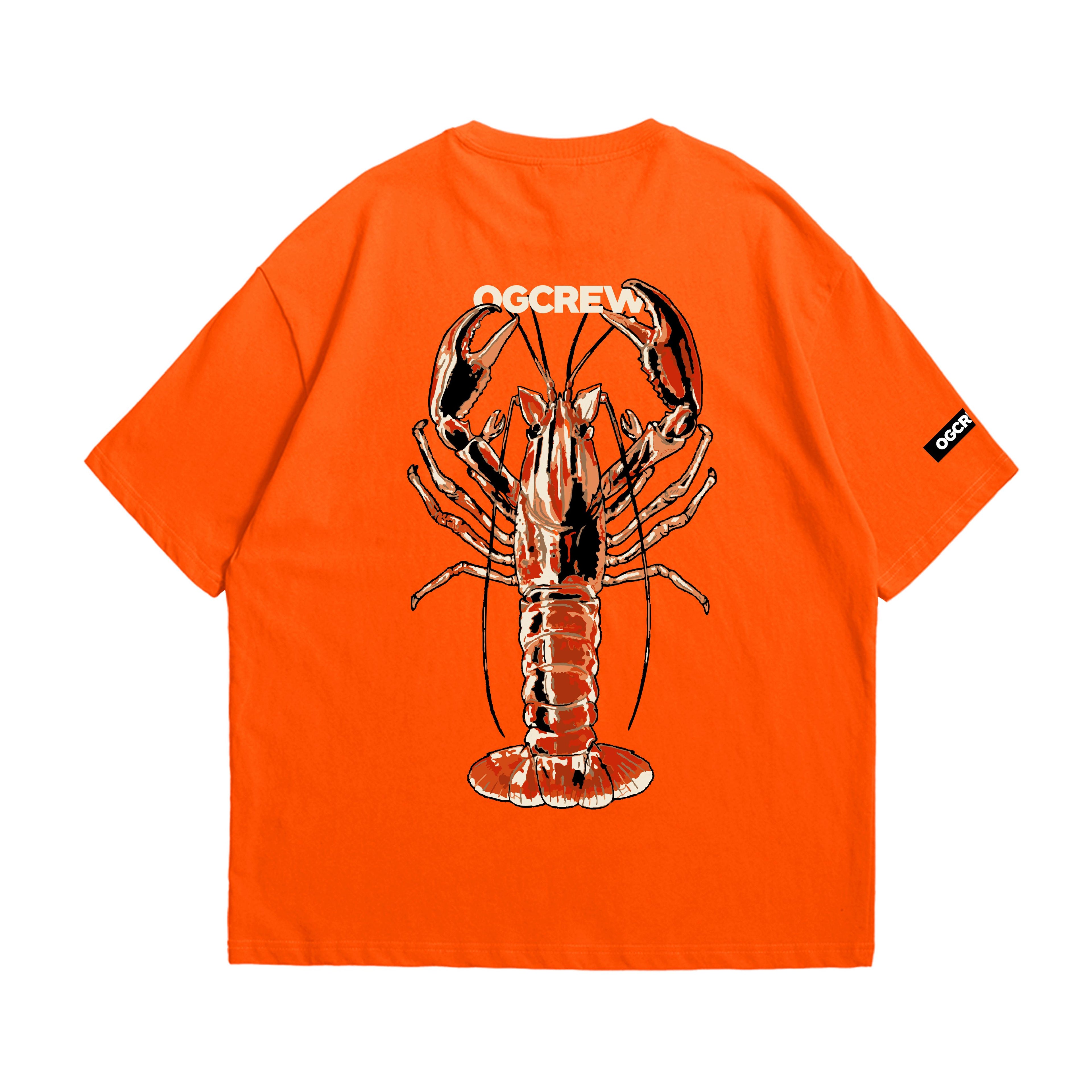 ORANGE LOBSTERS T-SHIRT