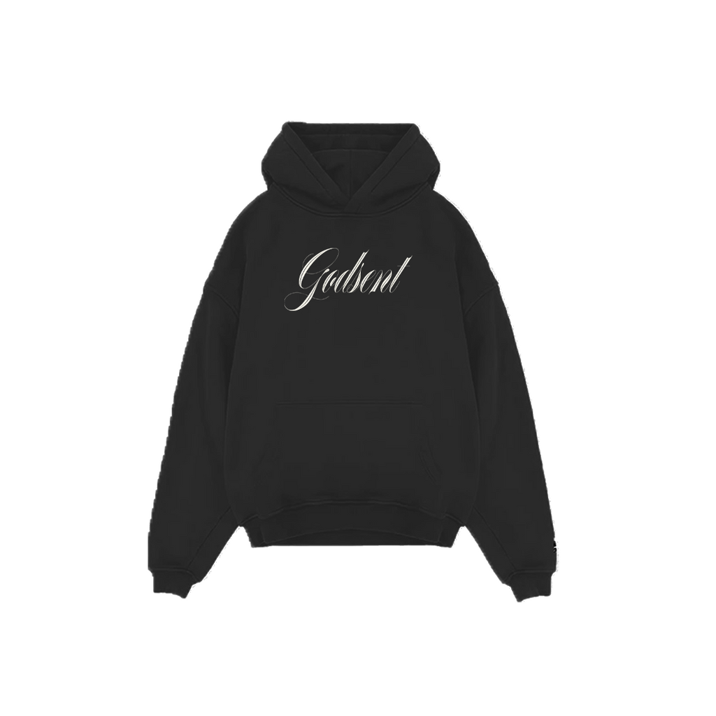 GOD SENT BLACK HOODIE