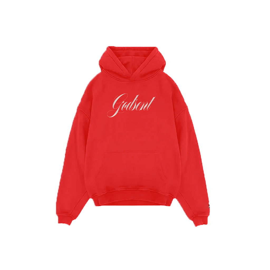 GOD SENT RED HOODIE