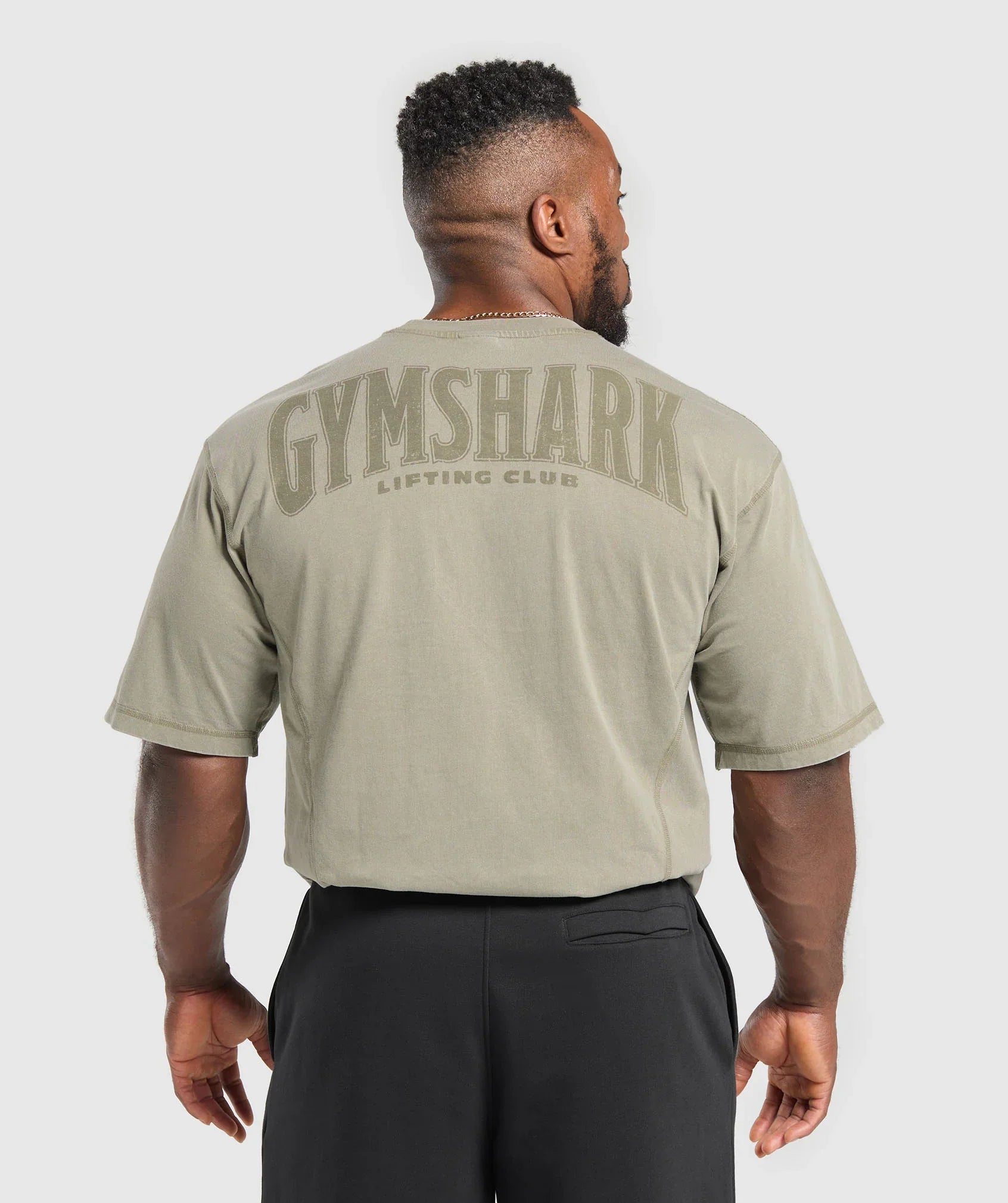 Gymshark Heritage Washed T-Shirt - Utility Green