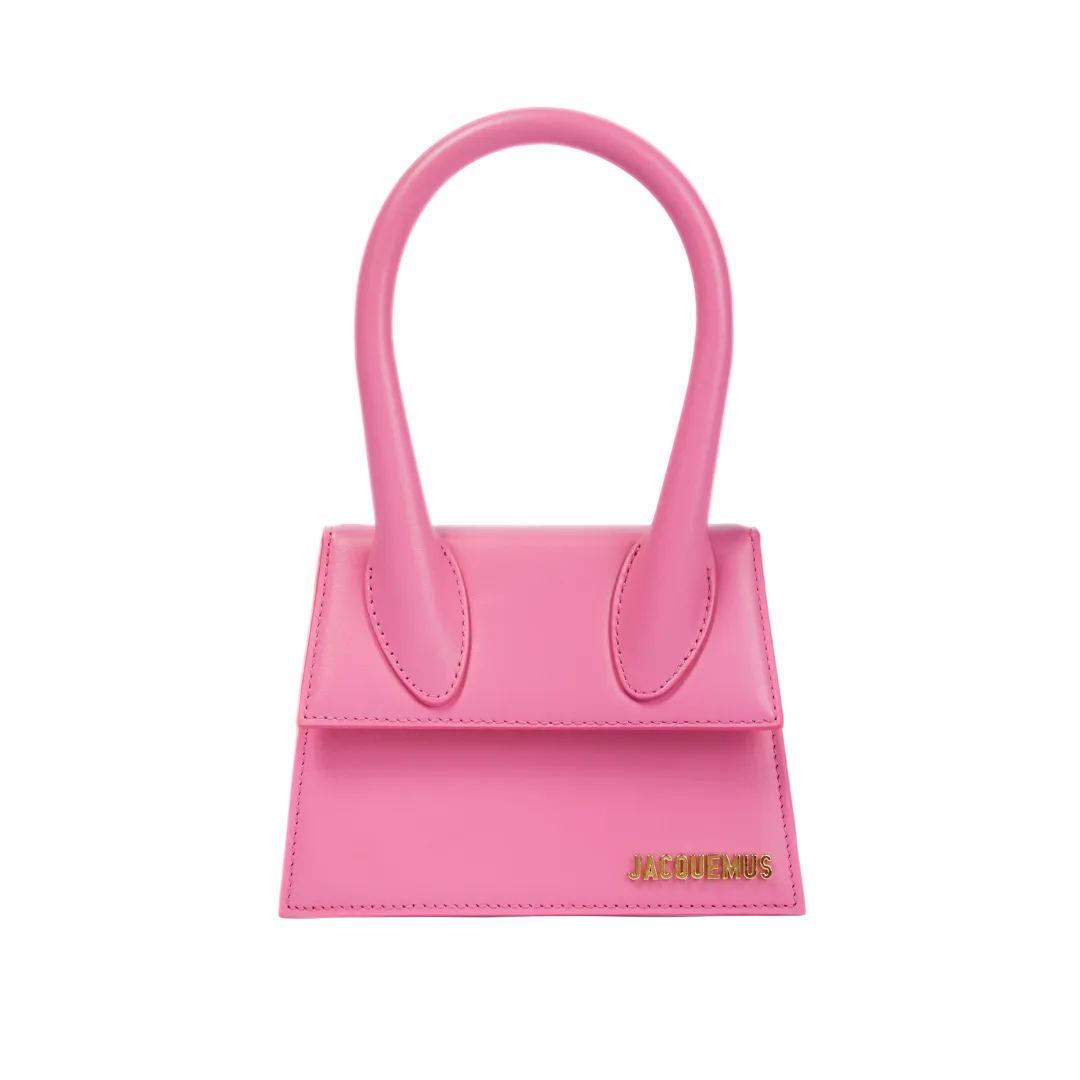 JACQUEMUS LE CHIQUITO MOYEN TOTE BAG PINK