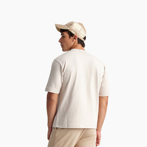 Ludic Dune Beige 100% Cotton Chroma T-shirt