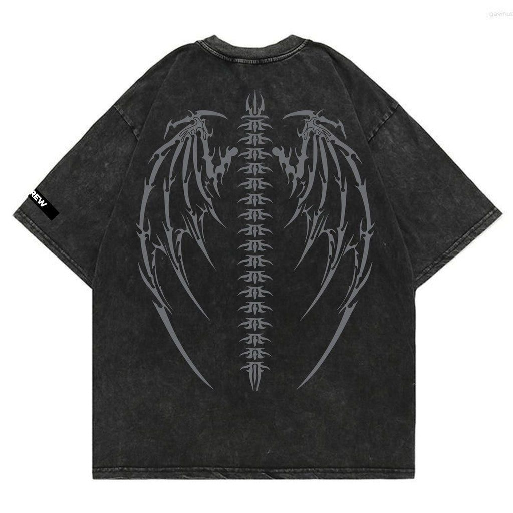 ACID WASH WINGS T-SHIRT