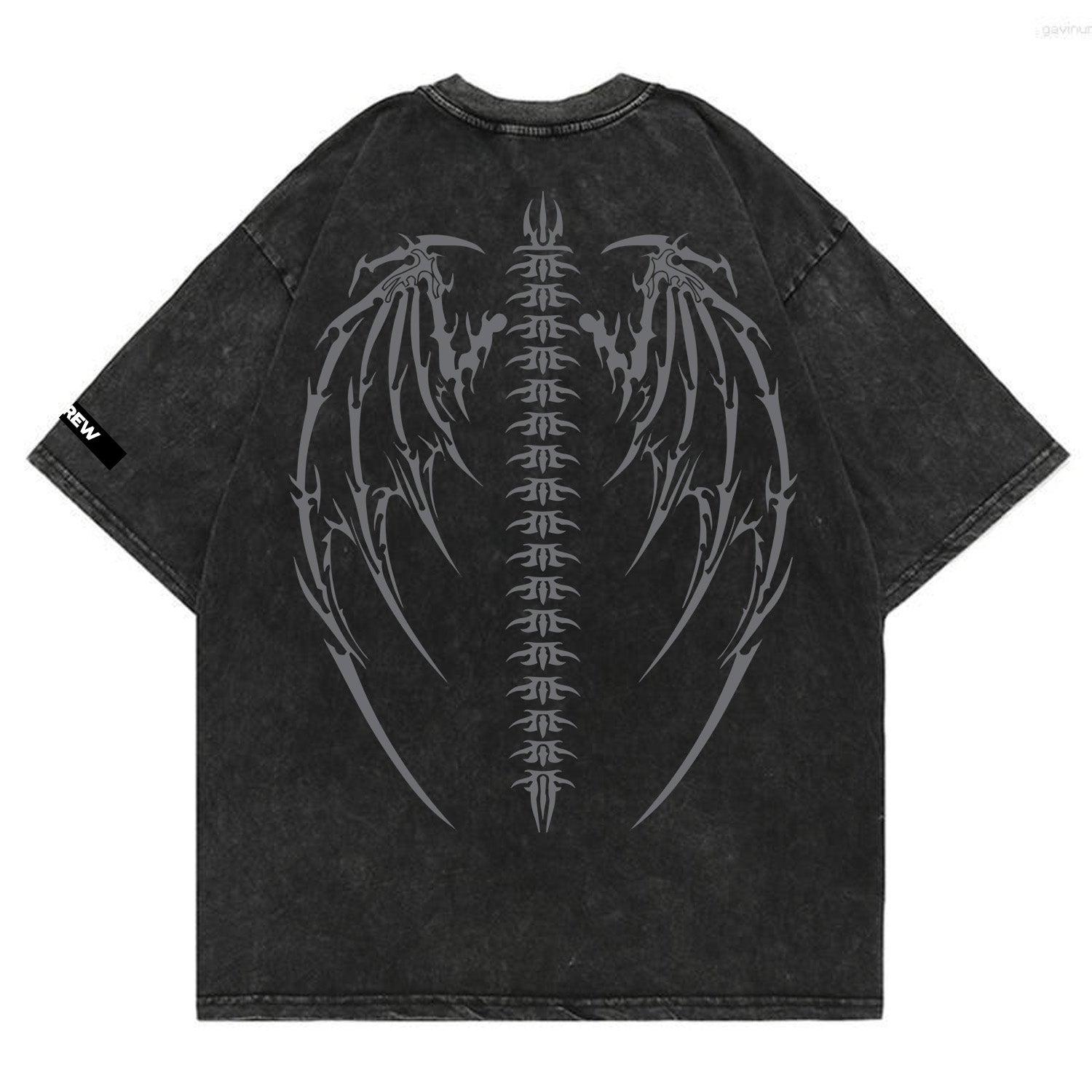 ACID WASH WINGS T-SHIRT