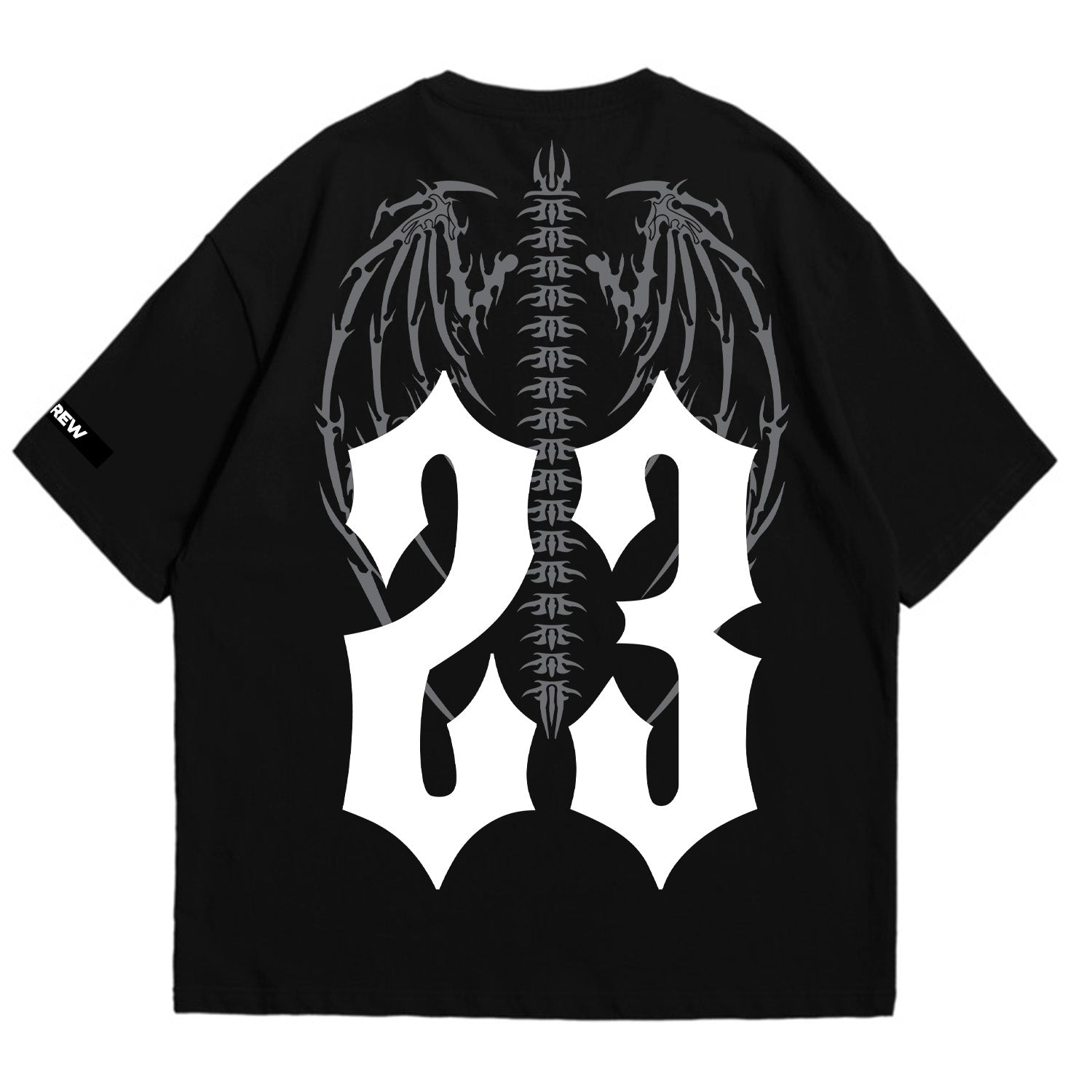 BLACK 23 WINGS T-SHIRT