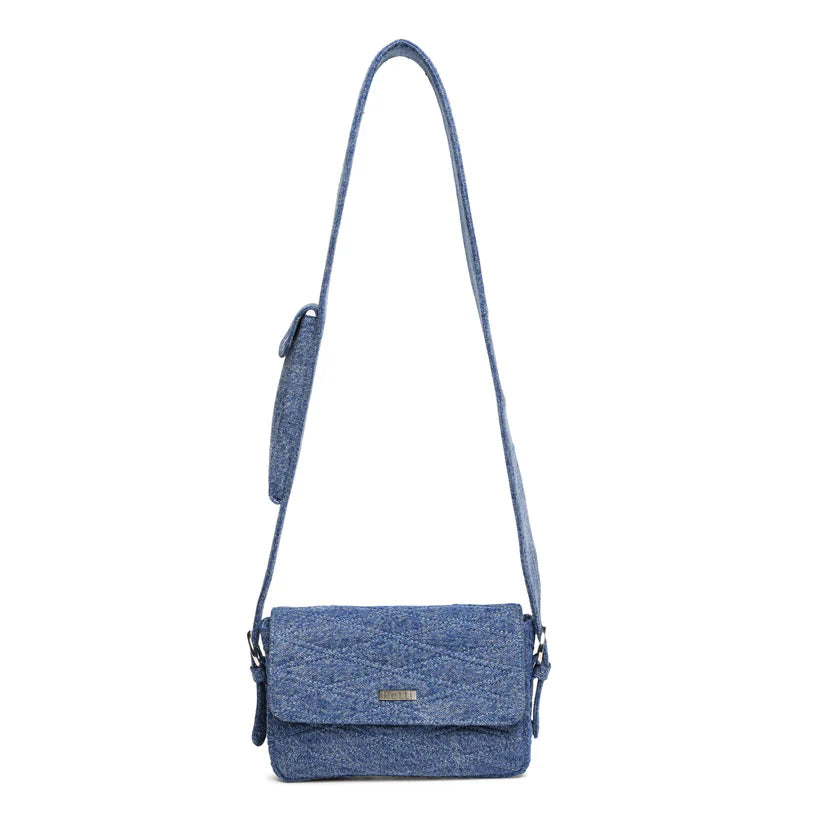 Porte Denim Messenger Bag - Fetti