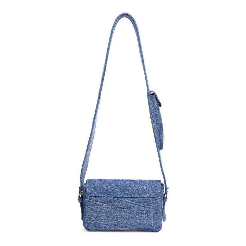 Porte Denim Messenger Bag - Fetti
