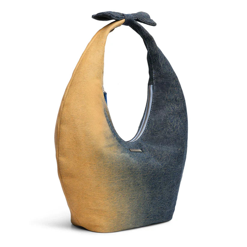 Mélange Hobo Denim Bag - Fetti